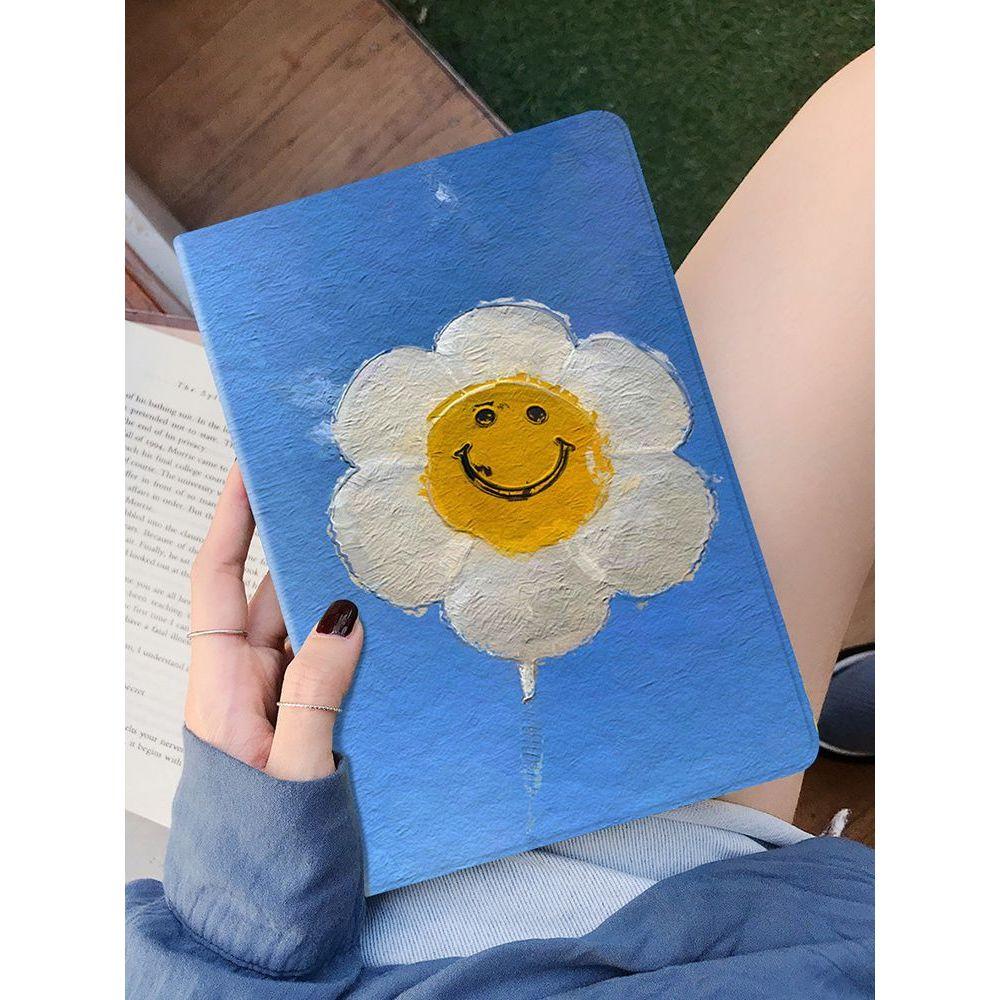 데이지 스마일 벌룬 유화 아이폰케이스 태블릿 커버