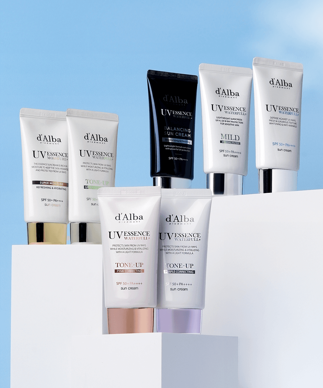 달바 [총 2개/교차가능] 달바 워터풀 비건 선크림 50ml + 50ml