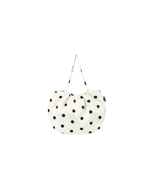 Satin Padded Shopper Bag (Dot)