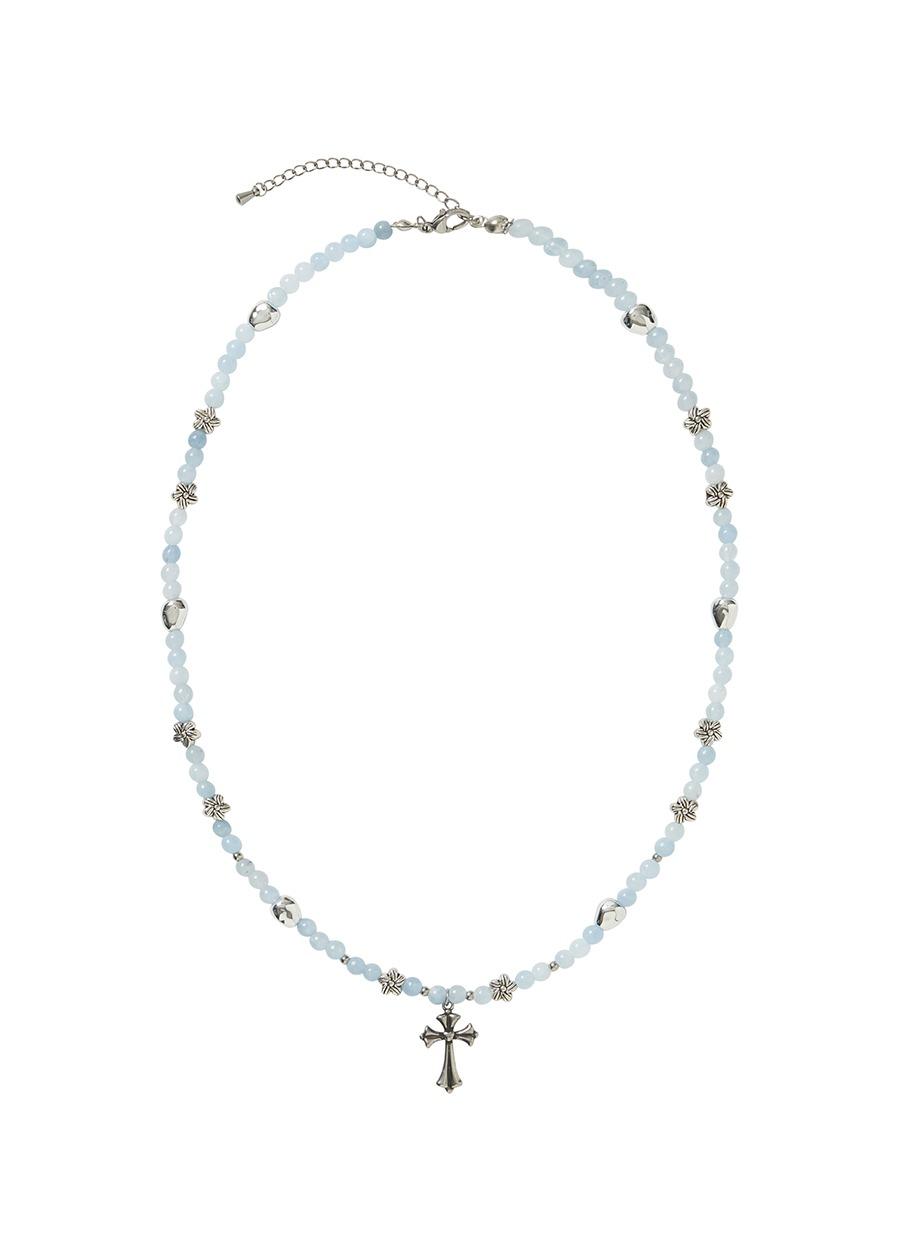 [HANDMADE] BLUE ANGEL Beads Necklace
