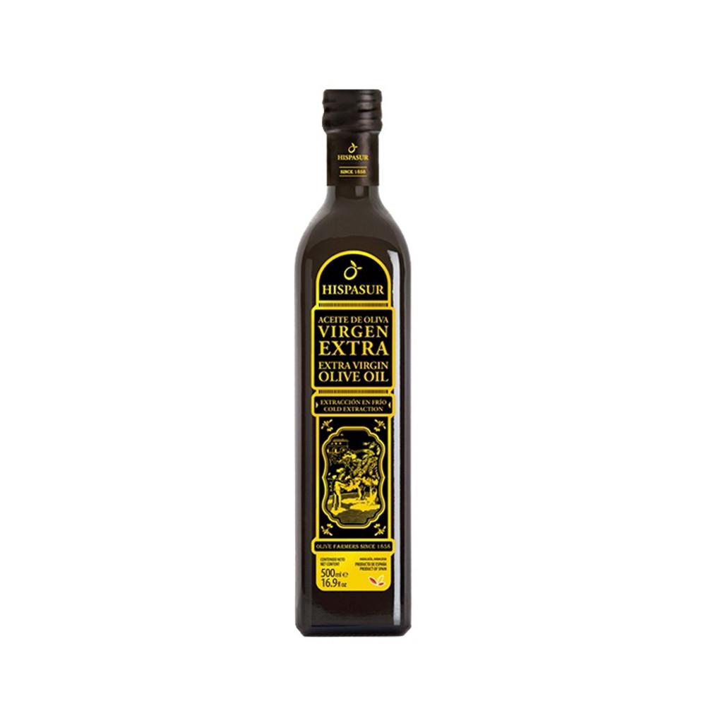 Hispasur 히스파수르 골드 엑스트라 버진 냉압착 올리브 오일 500ml [원산지:스페인산(히스파수르)]