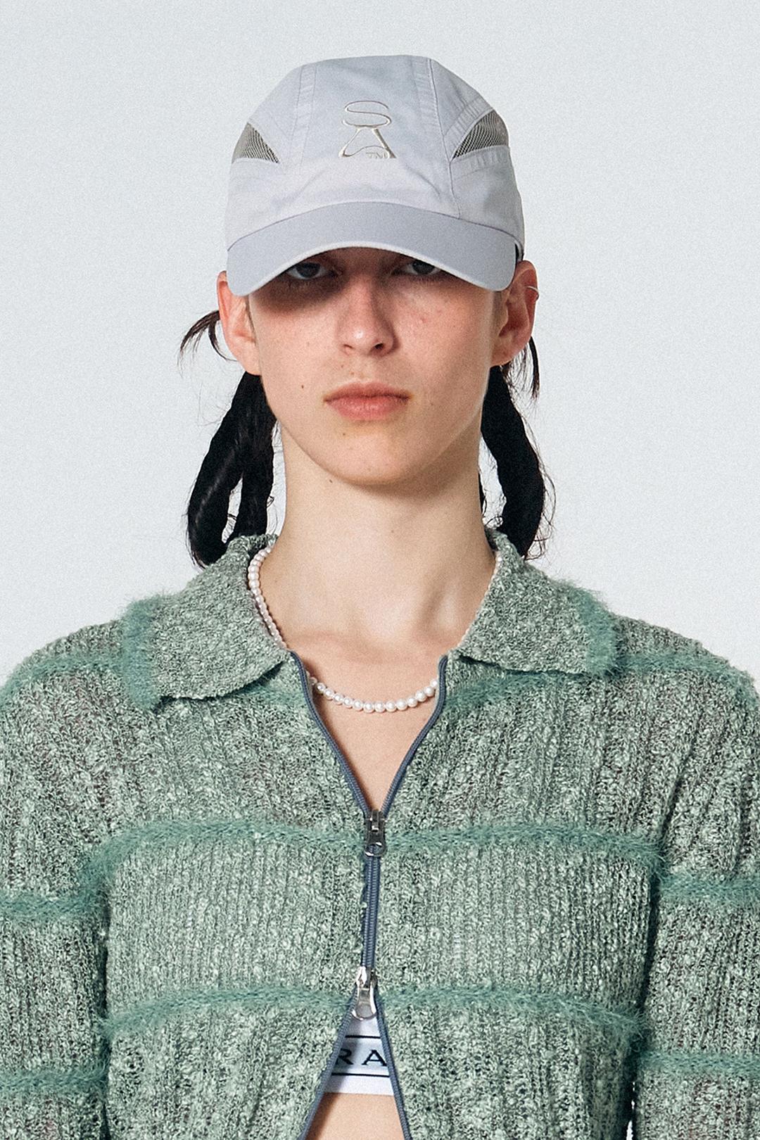 Sports Mesh Cap Pale Gray