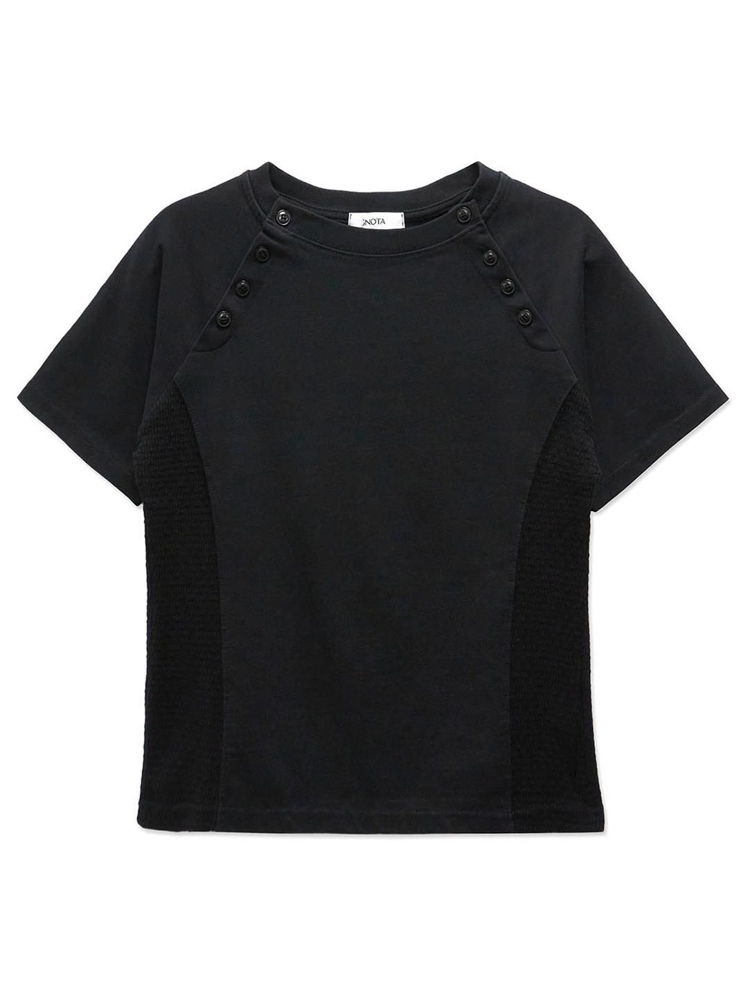 CORE:12 BUTTON SS T (BLACK)