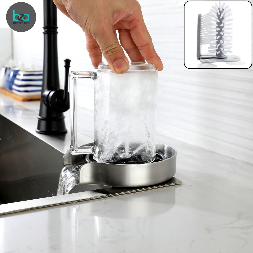 [베아티투도] 컵 세척기 텀블러 젖병 자동 컵세척 고압 (스테인리스)