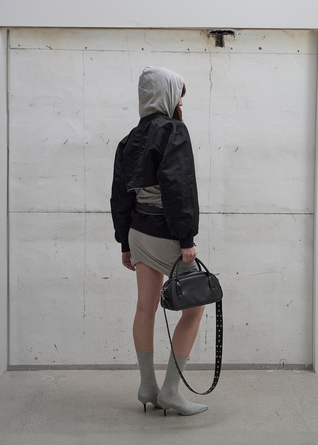 [2nd REORDER] DETACHABLE-POCKET BLOUSON JACKET (BLACK)