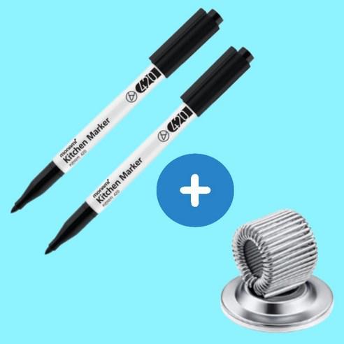 물오름 키친마커 주방용 매직 모나미 키친마카 420 자석펜홀더 세트 - 네임펜 | 쿠팡