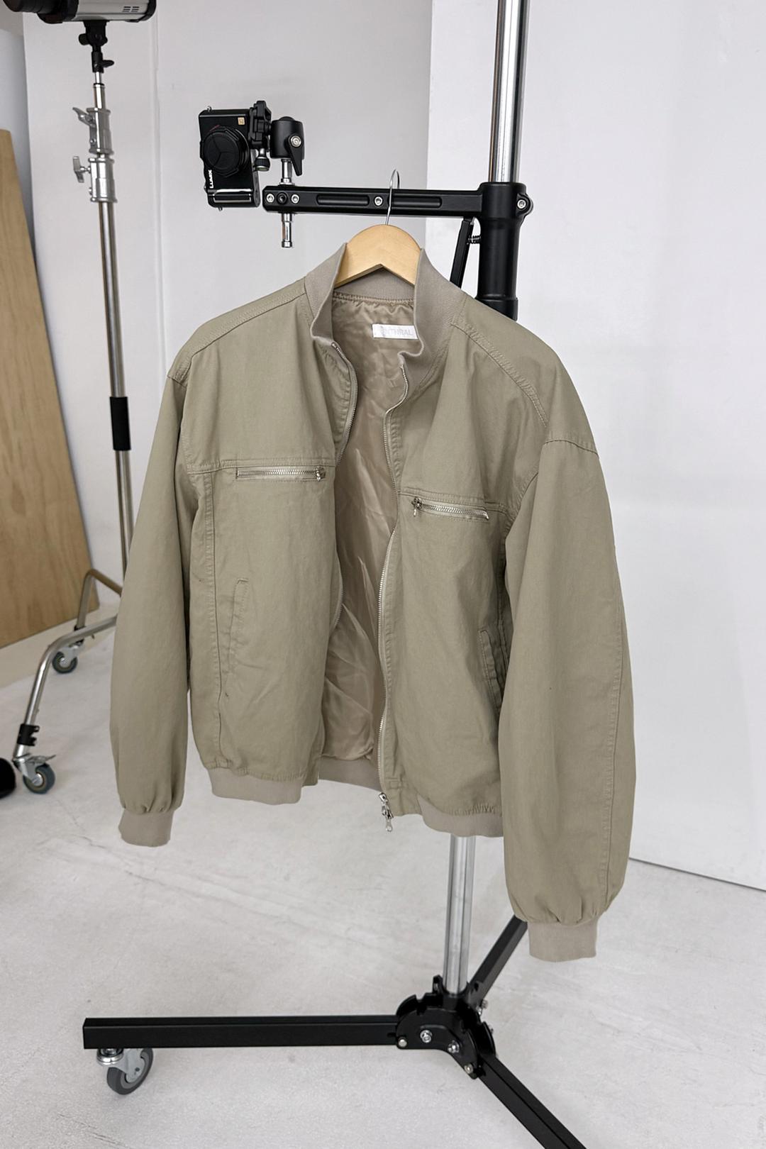 WASHED TANKER JACKET