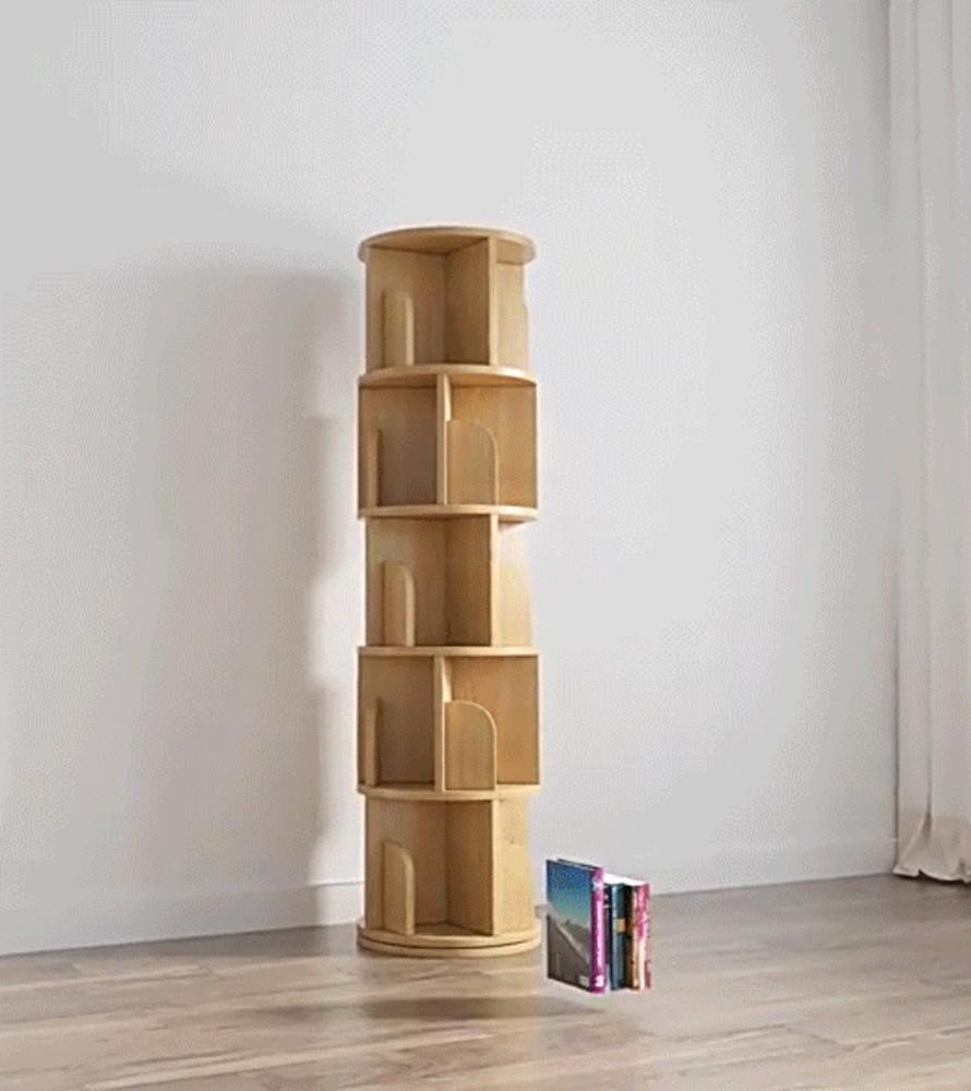 원목 회전책장 회전형책장  2단,3단,4단,5단,6단