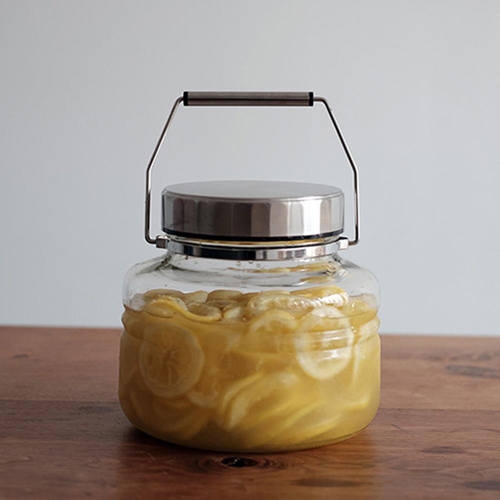 [이시즈카] Metal Cap Container 유리 저장병 (4size)