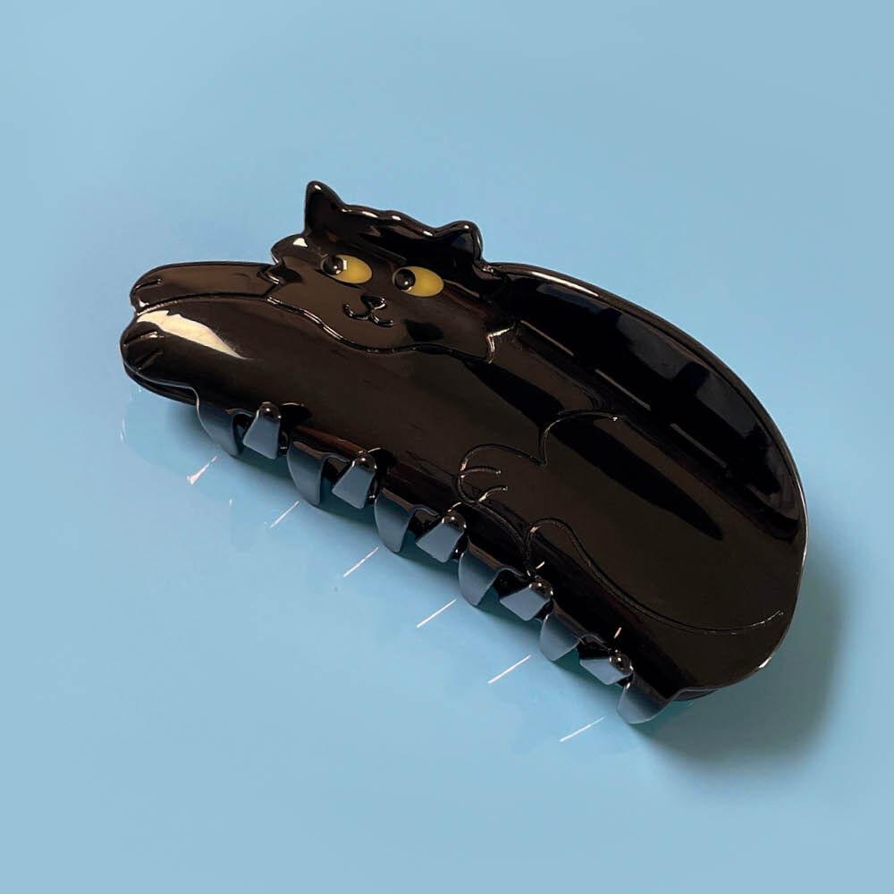 [ITZY 리아 착용] 까망 고양이 헤어집게핀 - COUCOU SUZETTE 쿠쿠수제뜨