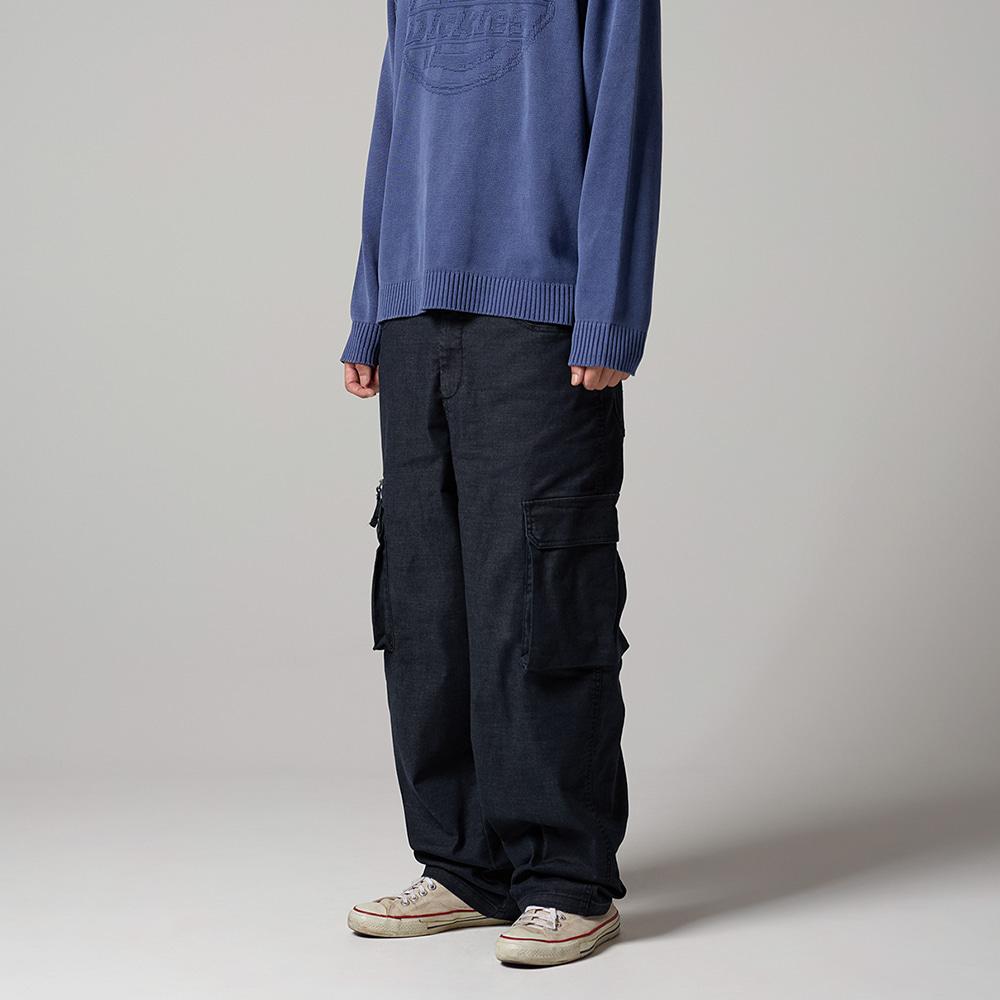 캔버스 카고 팬츠 Black