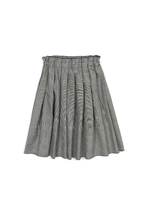 O’neil of dublin houndtooth pleat skirt