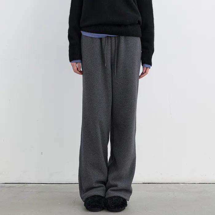 소프트 플리스 스웻팬츠 (차콜)