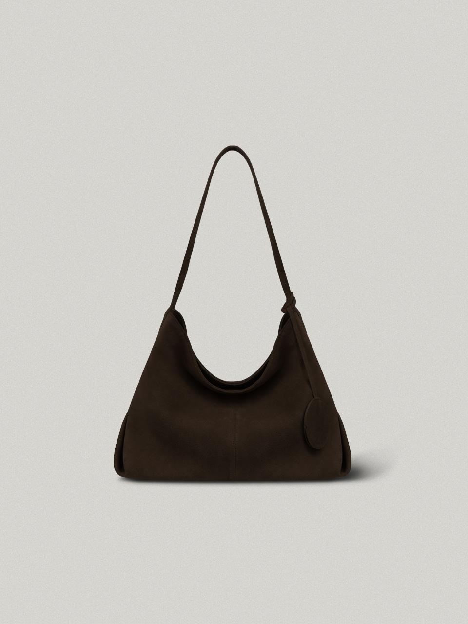 Coupe Bag Brown - Suede쿠페백 - 스웨이드