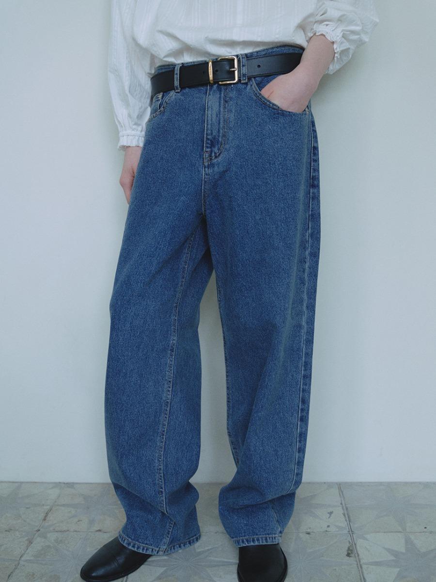(2차) Vintage washed denim - 2colors