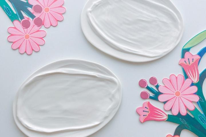 심사영작가 화이트 메모리 플랫 시리즈 스트록 앞접시 작가도자기 상품