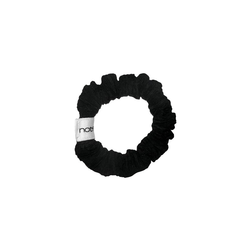 [헤어끈]Notful soft cotton scrunchie - black(S)