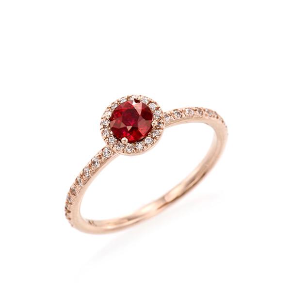FJG090039 천연 루비 0.35ct 반지