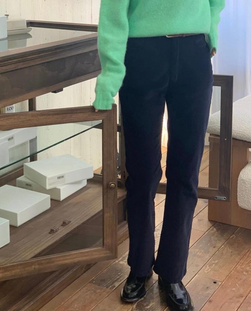 곤L 당일 / BR 덴 팬츠 코듀로이 코튼 일자 세미부츠컷 골덴 바지 (2ocl)