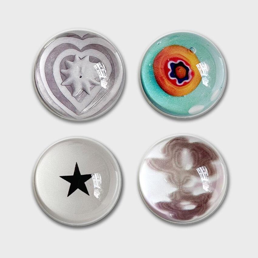 [MADE] 스터프 물방울 Y2K 투명 반구 감성 스마트톡