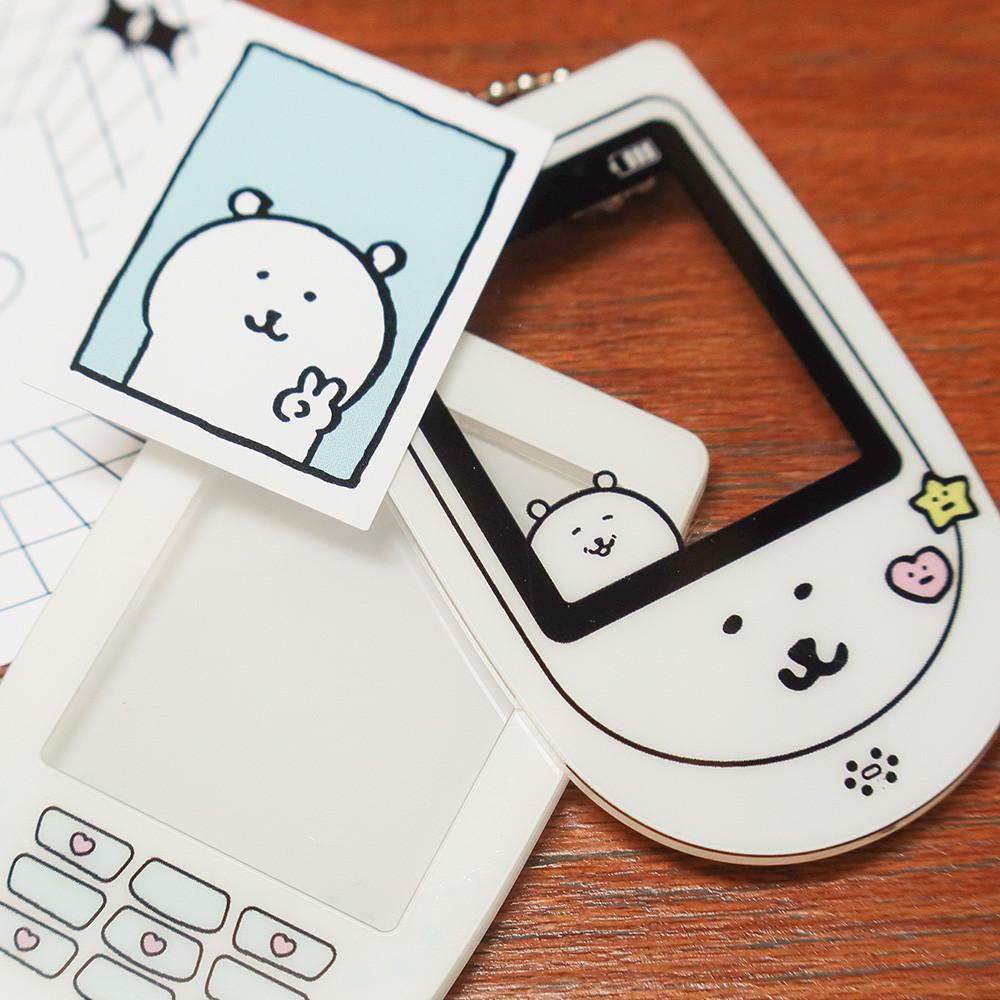 [담곰이] 농담곰 증사액자 키링 핸드폰