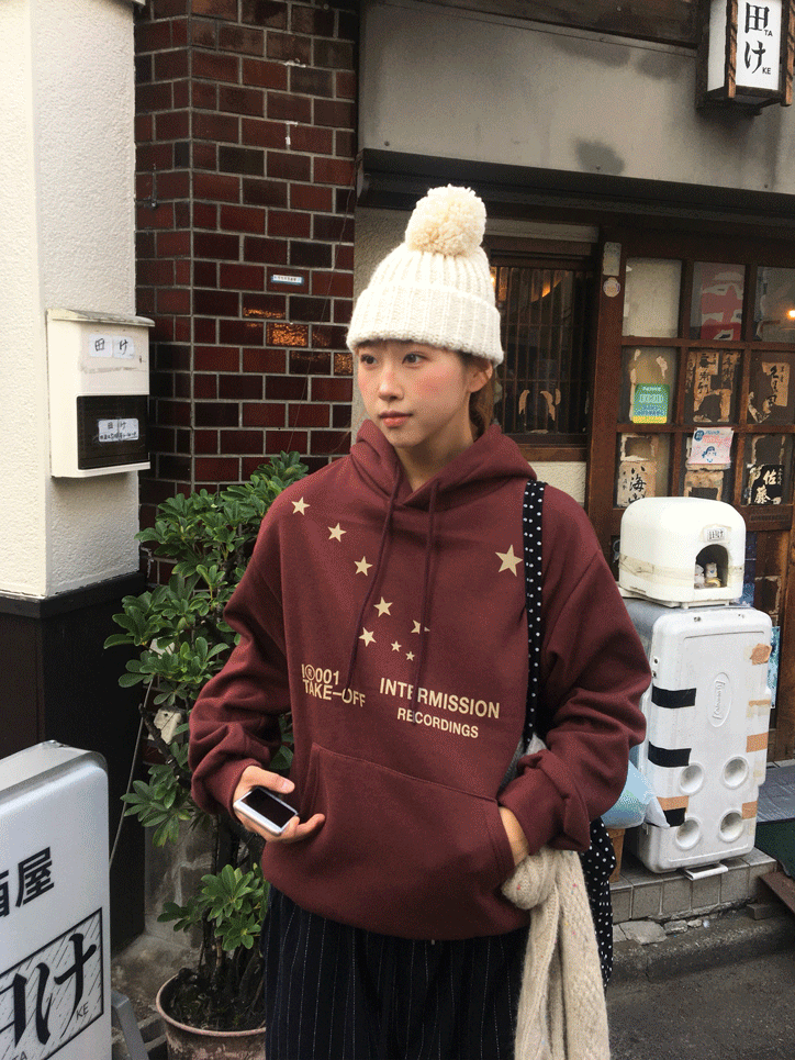 [문의폭주] Vintage Star Hoodie (3 Color)