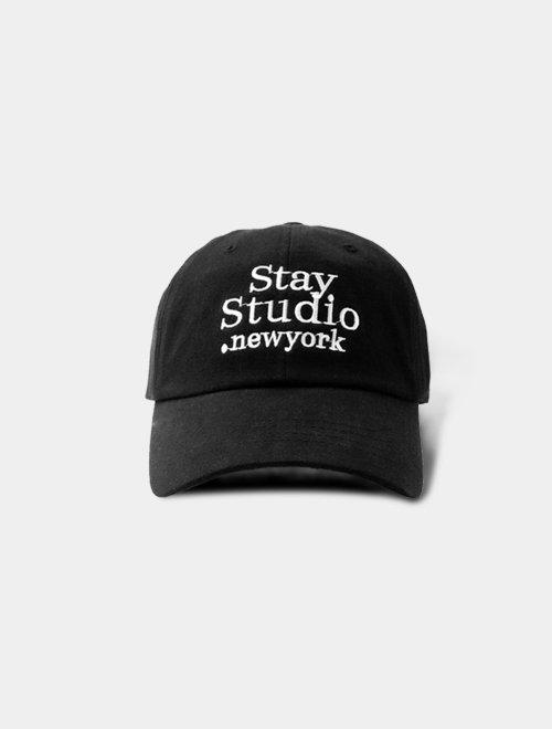 스테이스튜디오 코튼 볼캡 블랙