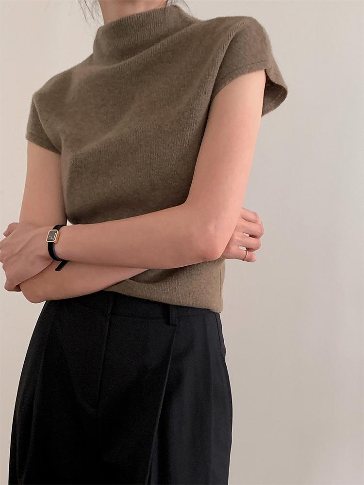 [하객룩] 카푸치노 니트