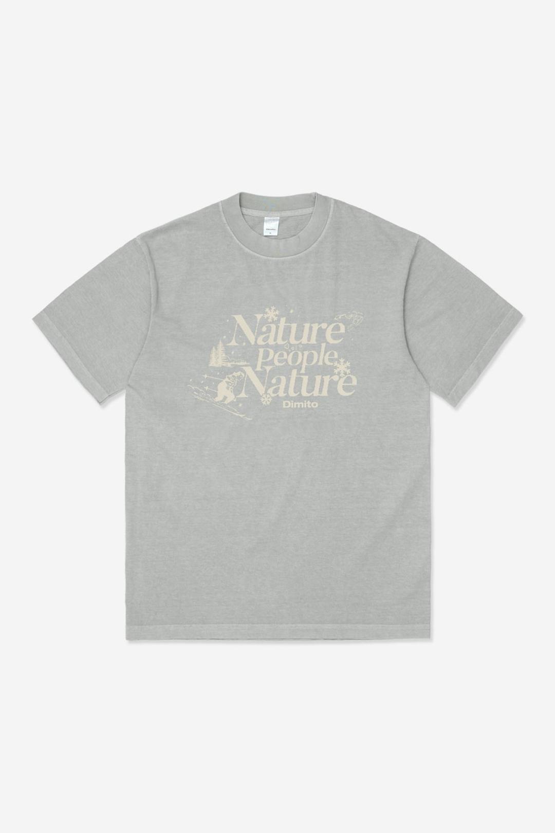 NPN SSV GD 6.5OZ TEE DARK SILVER