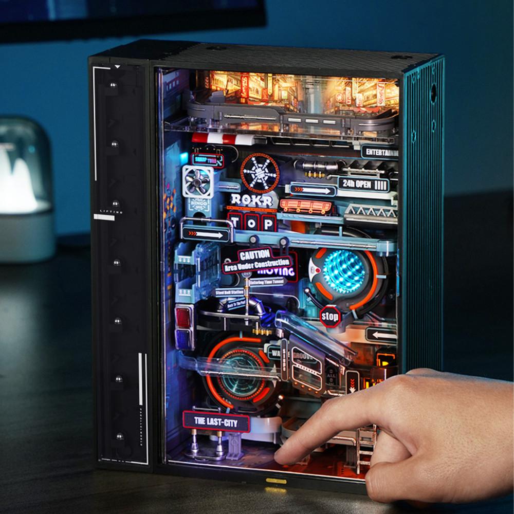 로보타임 DIY 미니어처 입체 전동 핀볼 프라모델 시리즈 스냅타이트 MR01S