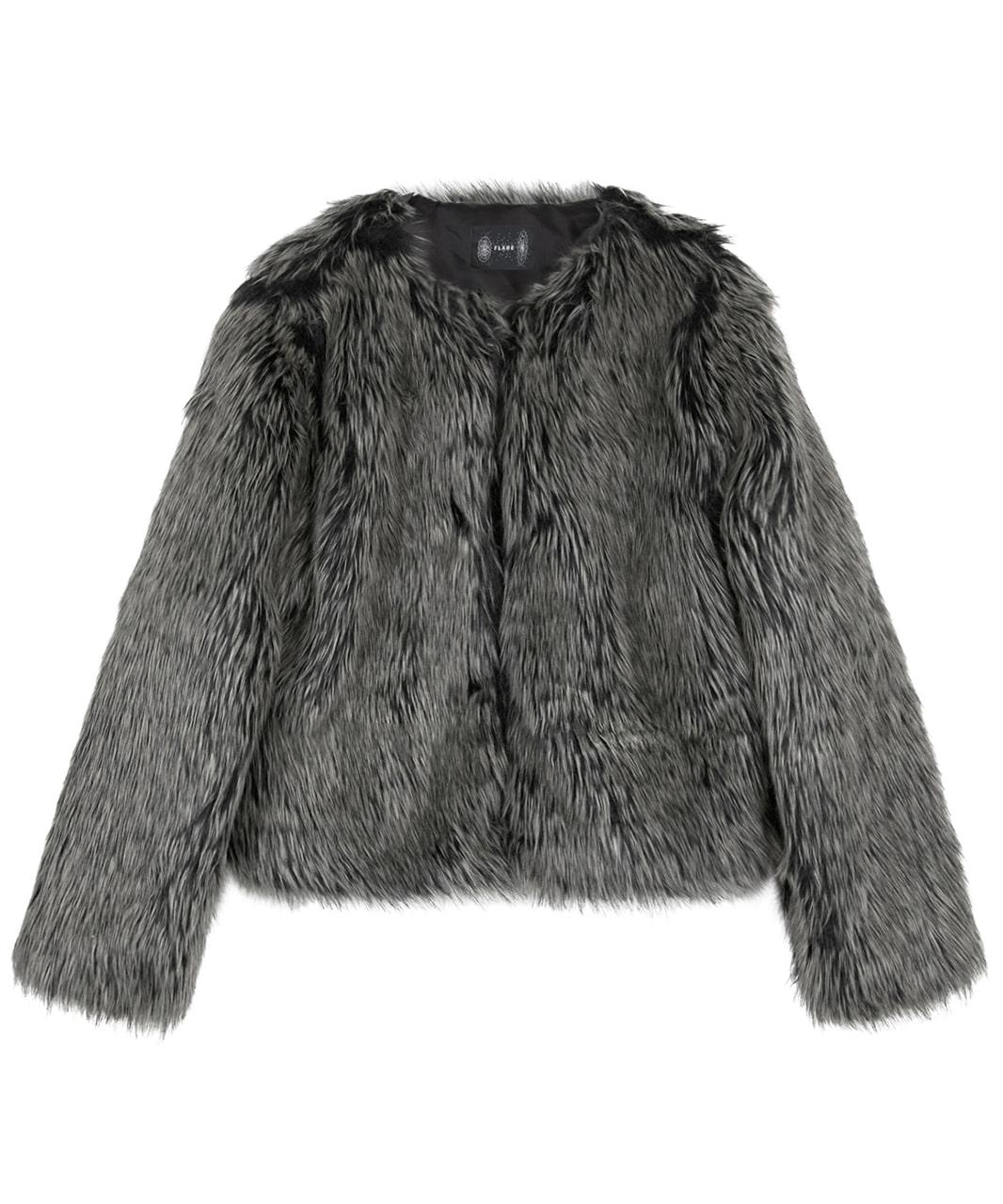 Fur Jacket (FL-046_Black)