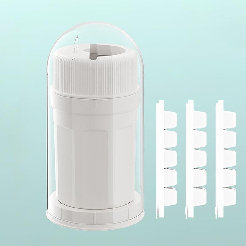 KANER 회전식 탈형 얼음트레이 세트, 화이트, 1개