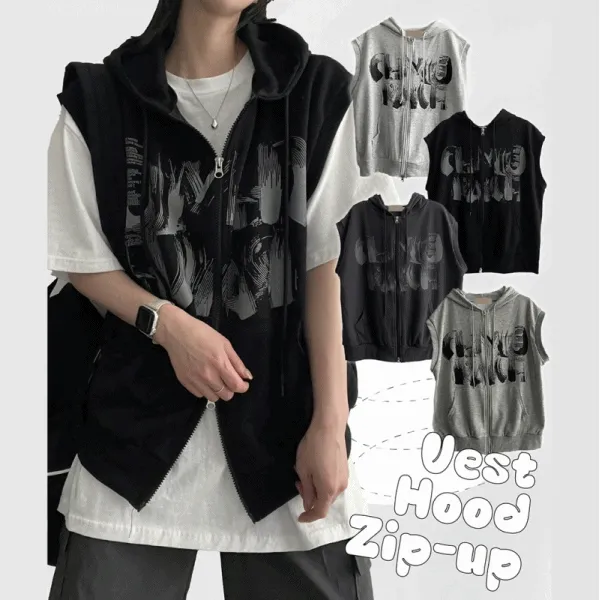 누적5천장!🖤후기보장 [봄신상!] 도버 투웨이 후드조끼집업 (4color)