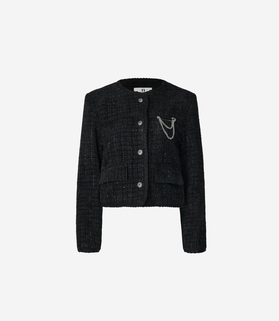 Jennie chain Tweed Jacket