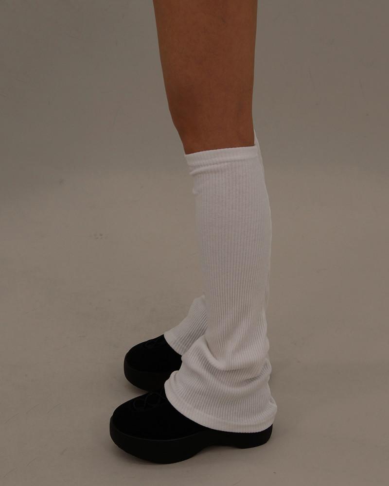 [3컬러] 골지 코튼 레그워머