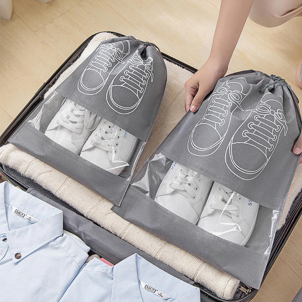 여행용 파우치 부직포 신발파우치 신발보관함