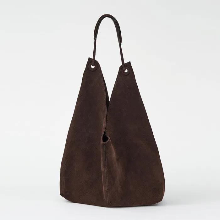 [2차] Suede Hobo Bag(Brown)