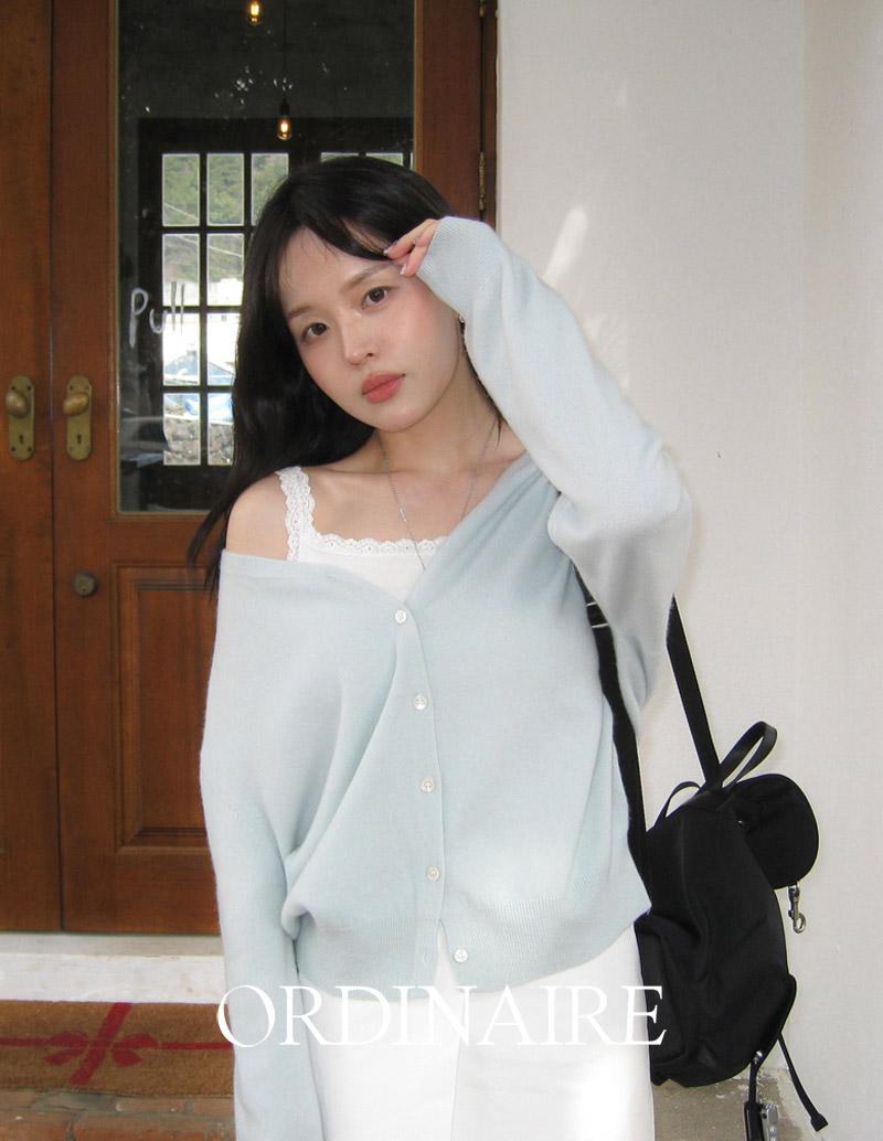 가내스라 [얼리스프링🌸][ordinaire] 미뇽 레이스 슬리브리스 (3color/단독주문시오늘출발)