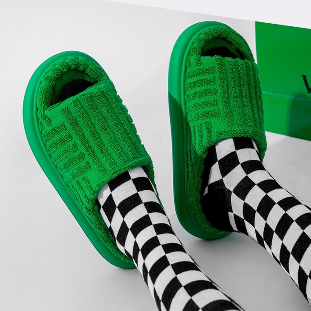 윌비 컬러포인트 디자인 룸슈즈 3color