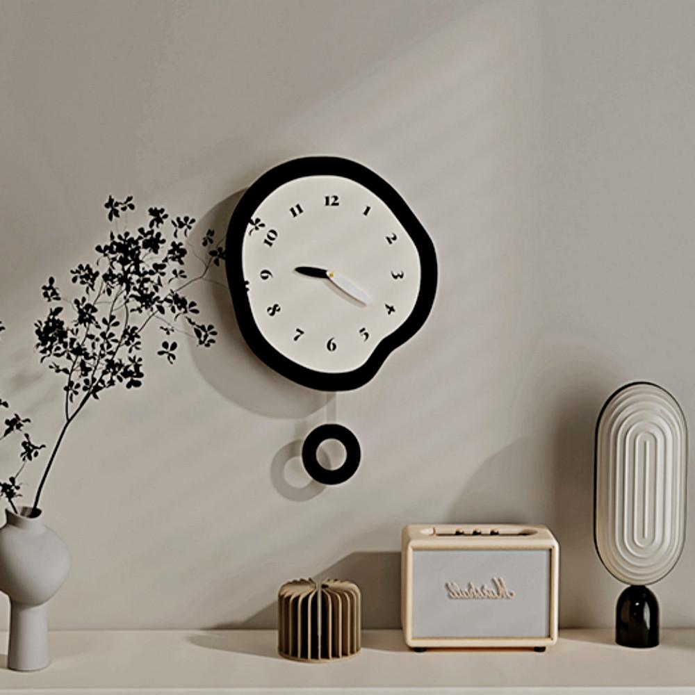 괘종시계 무소음 무타공 인테리어 벽시계 벽걸이 전자시계 집들이선물