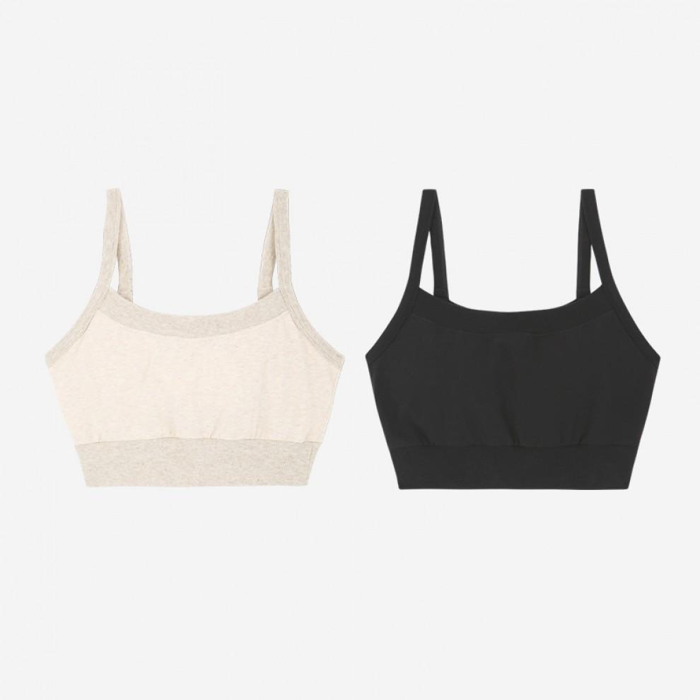 캐주얼 크롭 브라탑 2종