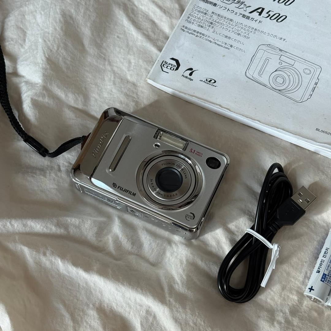풀구성 Fujifilm Finepix A500 후지필름 파인픽스 실버디카 | 후루츠패밀리