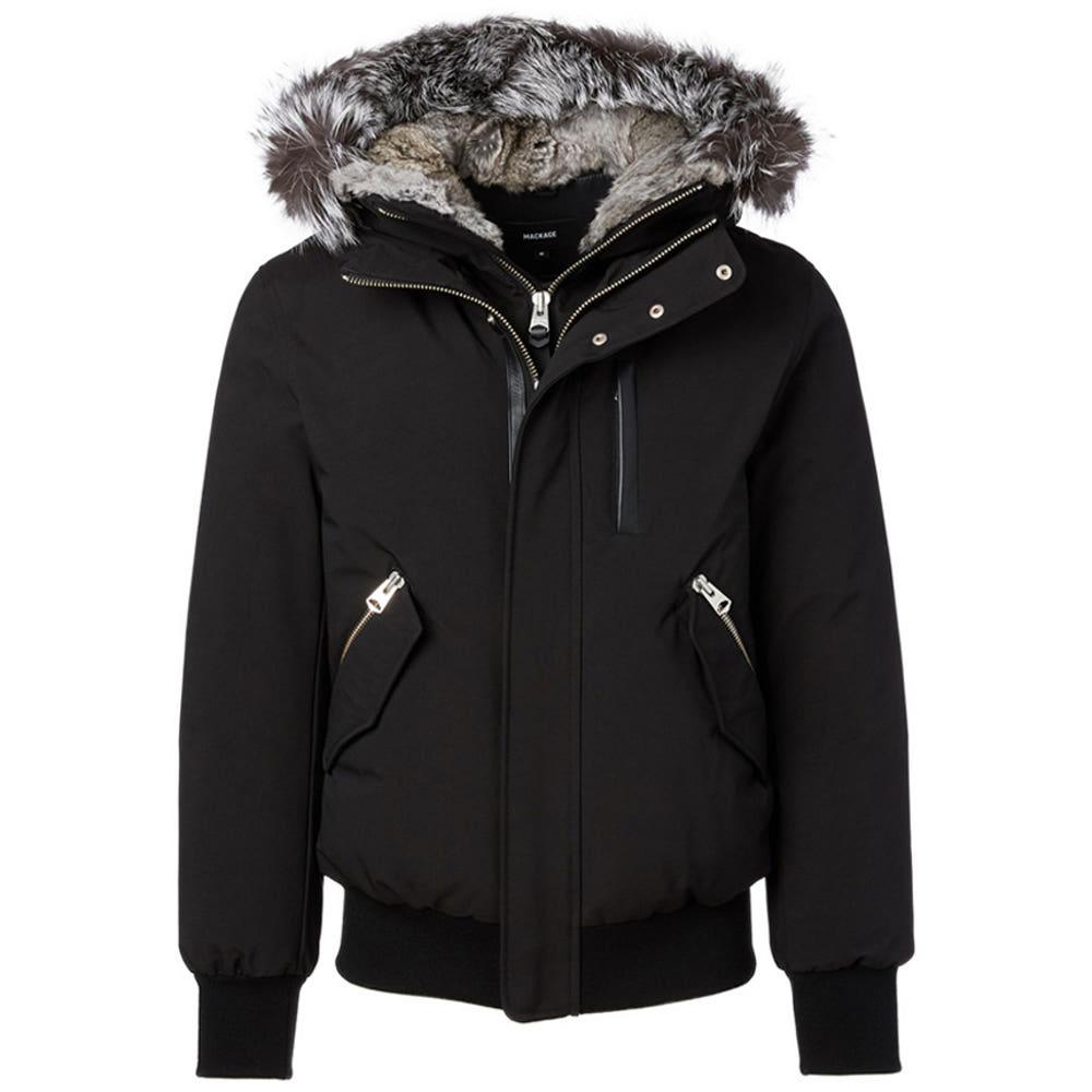 23FW 맥케이지 남성 DIXON-X 딕슨 봄버 숏 패딩 자켓 블랙 실버퍼