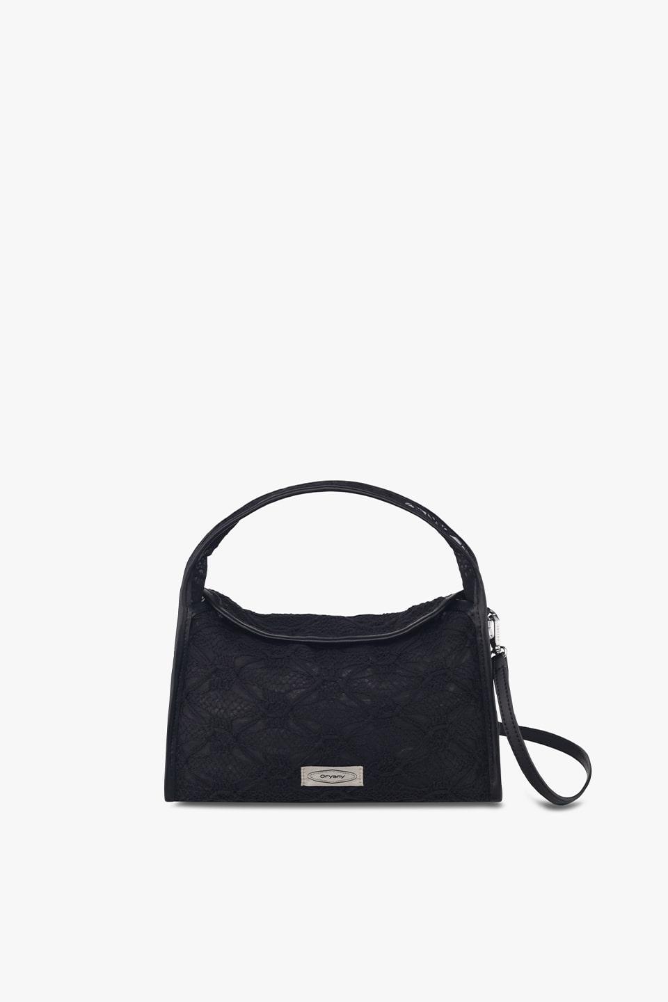 [EXCLUSIVE] 레이스 토트백_블랙