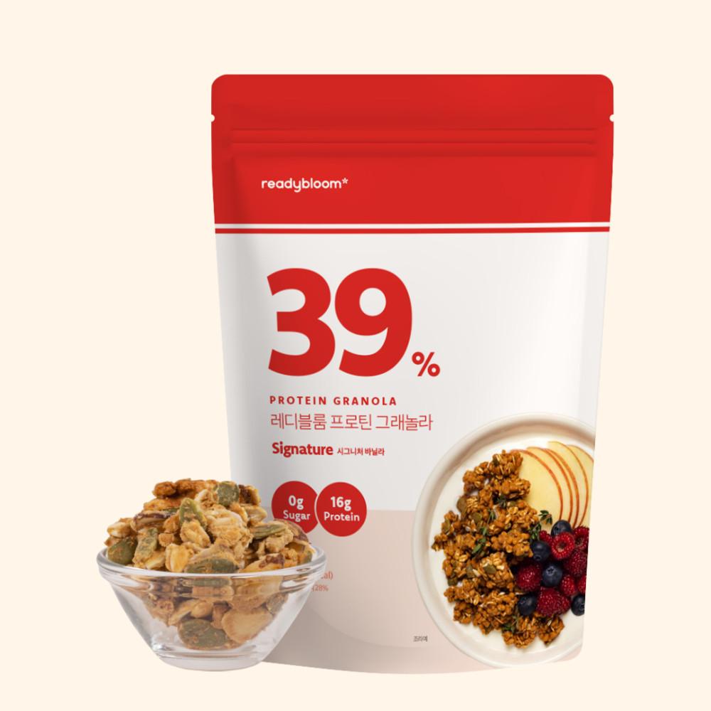 레디블룸 프로틴 저당 그래놀라 다이어트 단백질 무설탕 200g [원산지:상세설명에 표시]