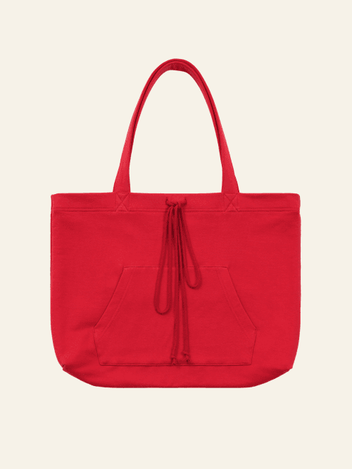 후디 쇼퍼백 (레드)