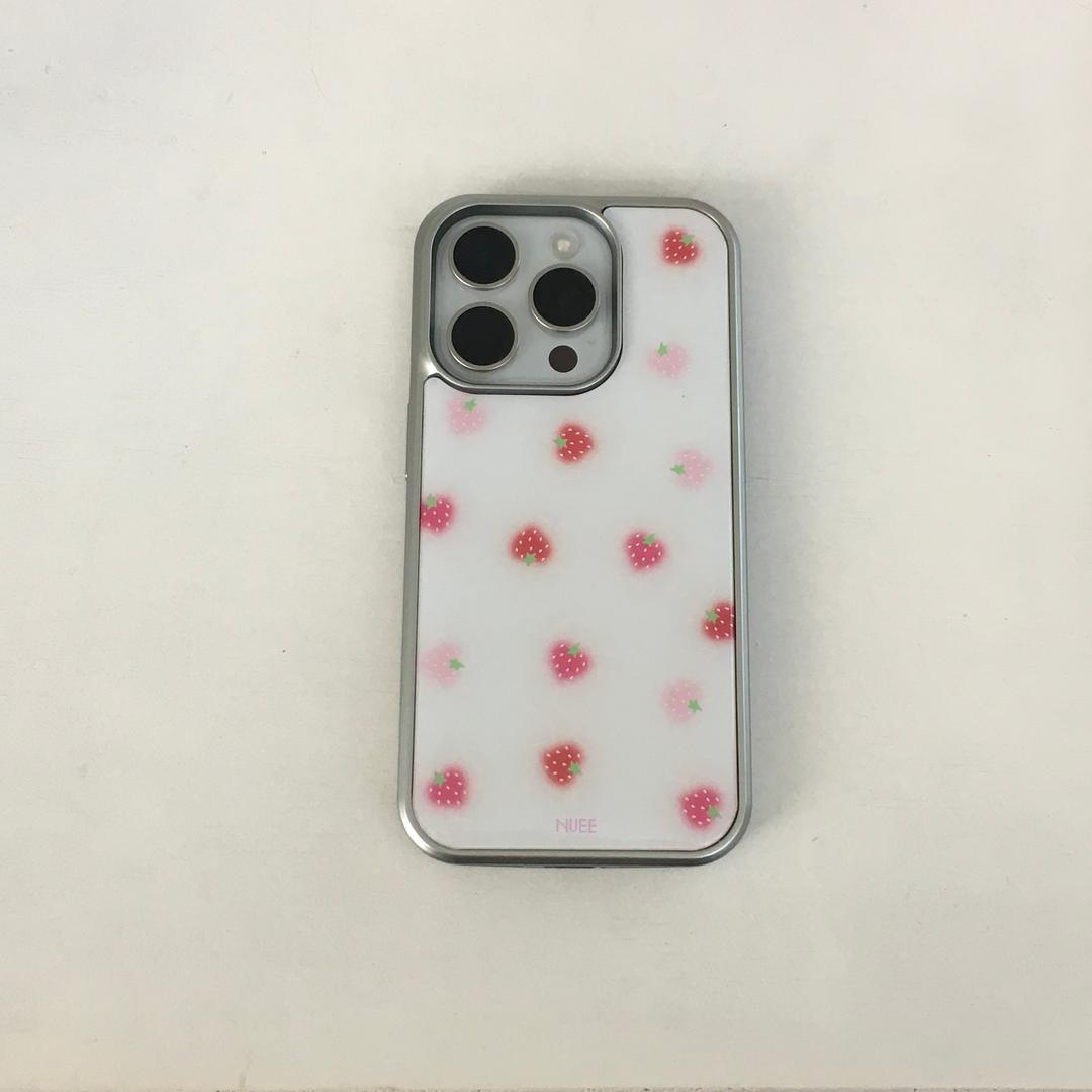 loveberry 실버 에폭시 범퍼 케이스