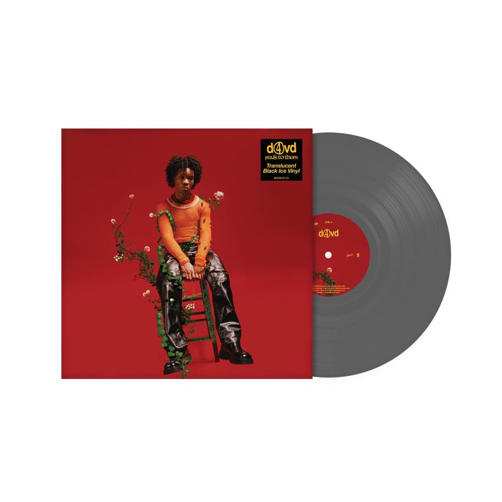 D4vd - Petals to Thorns (Translucent Black Ice Vinyl, LP) 데이비드 LP