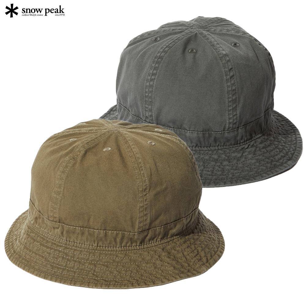 스노우피크 어패럴 UCCP Natural Dyed Hat 통기성 모자 AC-23AU106