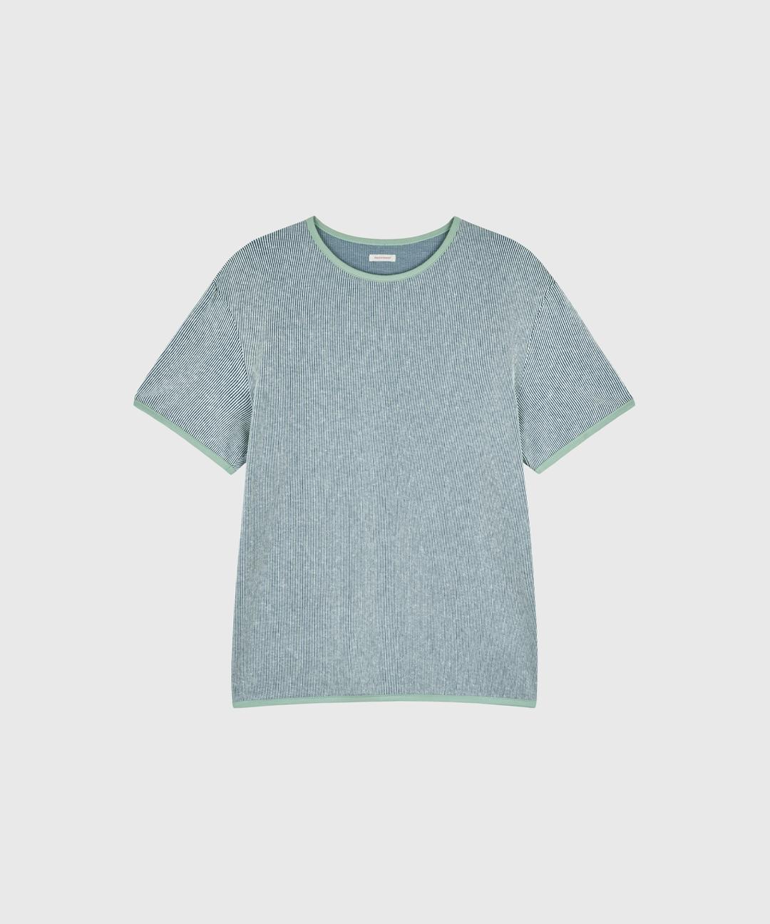Wrap Stripe T-Shirt (Green)